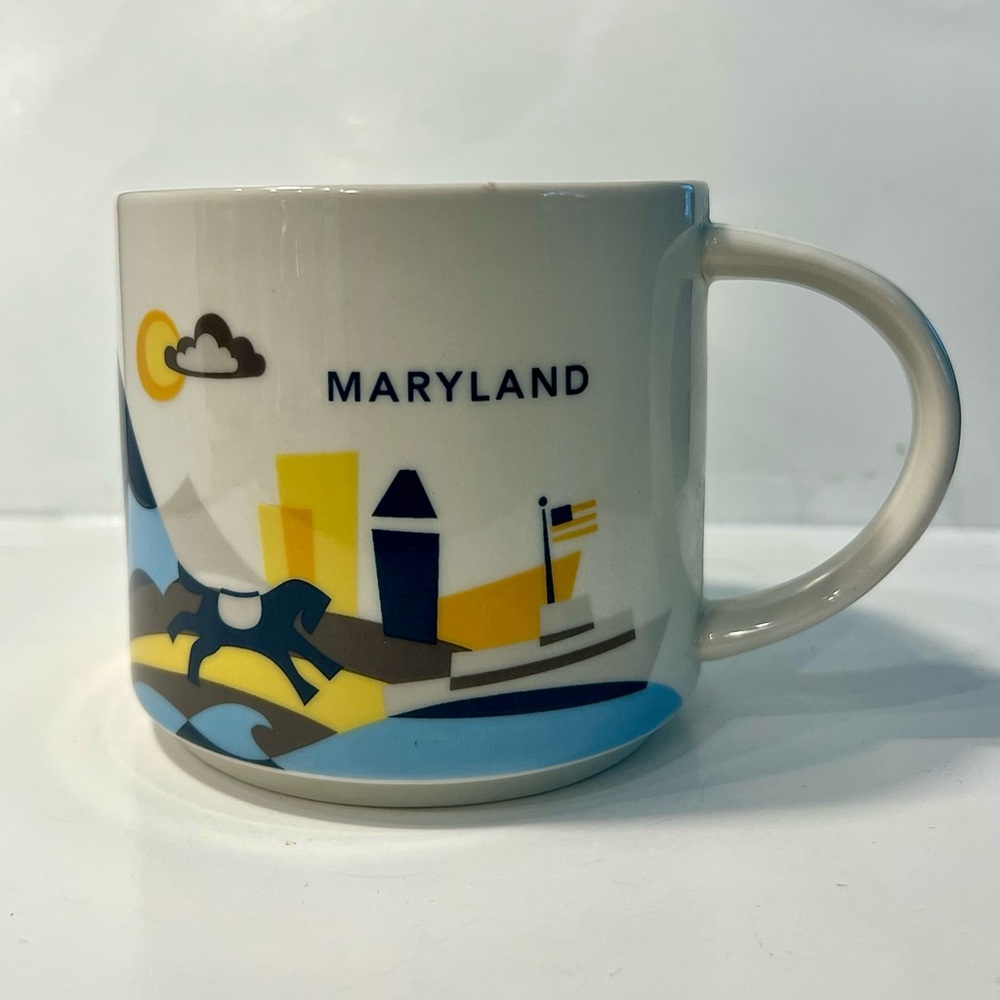 2015 Starbucks You Are Here Collection Maryland Coffee Mug